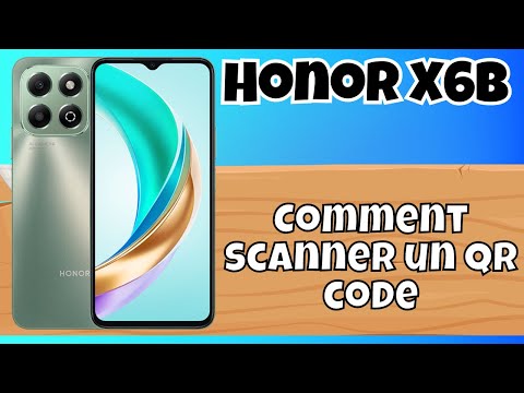 Comment scanner un qr code sur Honor X6b