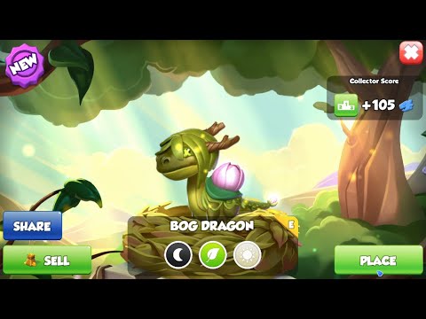Do you have Bog Dragon ? , Dragon's happy event Over. But sadly... , Dragon Mania Legends