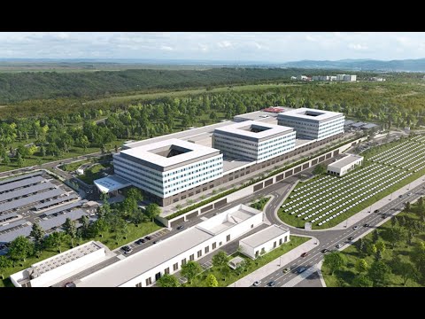 Spitalul Regional de Urgență Iași - randare video detaliată cu informații despre viitorul complex