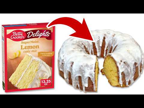 You Won’t Believe These Easy Lemon Pound Cakes Started with Cake Mix!