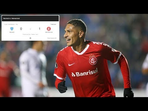 Gol de Paolo Guerrero Nacional vs Internacional Relato Uruguayo Brasileño Ruso