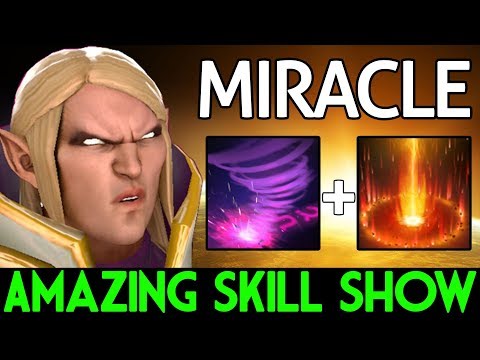 Miracle- Dota 2 [Invoker] Amazing Skill Show