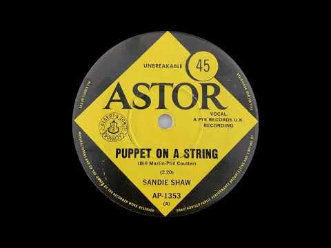 1967: Sandie Shaw - Puppet On A String - mono 45