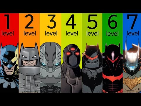 The 7 Levels Of Batman Armor