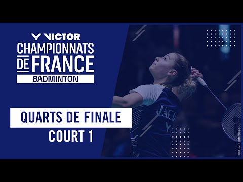 Victor Championnats de France 2026 – Quarts de finale - Court 1