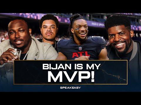 "Bijan is my MVP!" LeSean McCoy SOUNDS OFF after Falcons victory over Bills | SPEAKEASY