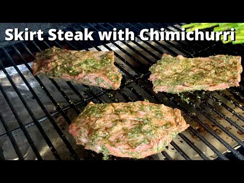 Skirt Steak with Chimichurri | Churrasco Recipe