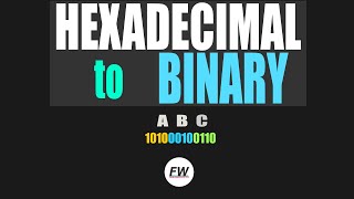 How to convert Hexadecimal to Binary ? Bit Manipulation #shorts