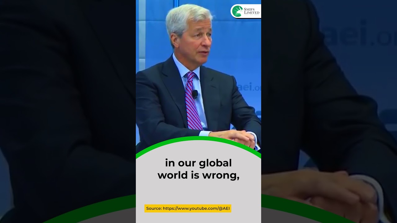 Hear Jamie Dimon, Chairman and CEO of JPMorgan Chase & Co. Take on Competetive Taxes | SMIFS LIMITED