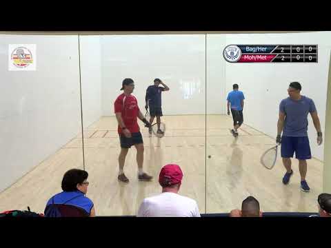2017 Racquetball Senior World Championships - 35+ Mens Doubles - ENG/MEX vs IND/IND