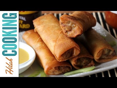 Egg Rolls Recipe |  Hilah Cooking