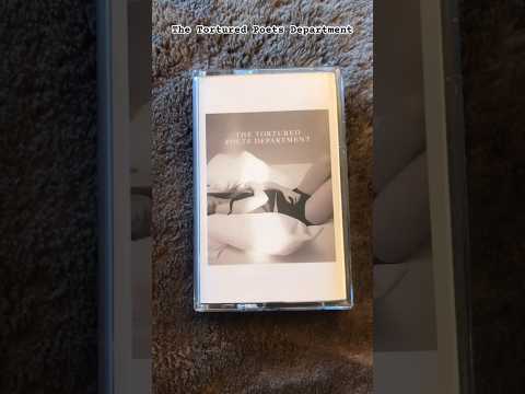 The Tortured Poets Department Ghost White Shell Cassette🤍#taylorswift