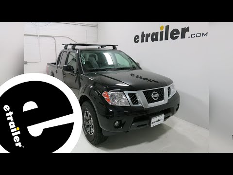 Set up: Custom DK Fit Kit for 4 Rhino-Rack 2500 Series Roof Rack Legs on a 2018 Nissan Frontier