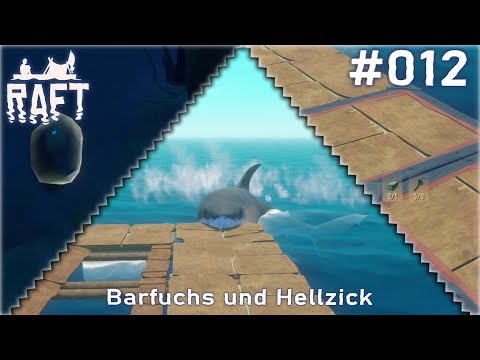 Raft Deutsch🤿  S1E012: Wir verstärken - Metallrahmen gegen Haiangriffe🦈Let's Play