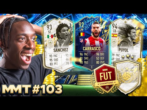 OPENING OUR TOTS FUT CHAMPS REWARDS!😱WE GOT A 93+ PRIME MOMENTS IN A PACK! 😳MMT EP #103