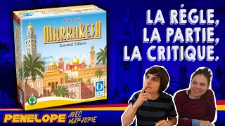 [ MARRAKESH ] - La règle, la partie, la critique.