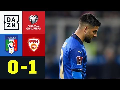 90.+2! Trajkovski schockt Europameister: Italien – Nordmazedonien 0:1 | European Qualifiers | DAZN