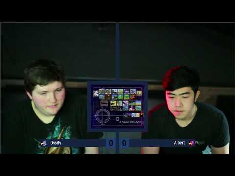 NMA2 - Ossify (Falco) VS Albert (Falco) - SSBM - Pools Winners Semis