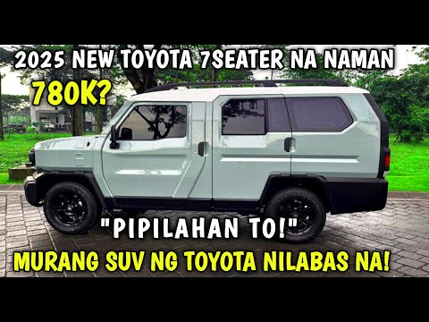Thumbnail for 2025 NEW TOYOTA 7 SEATER NA NAMAN MURANG SUV NG TOYOTA NA SIGURADONG PAPATOK SA MARAMI !!! by Toyota 7