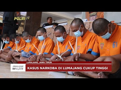 PRESISI UPDATE : POLRES LUMAJANG UNGKAP 5 KASUS NARKOBA 02/08/2024 08.00