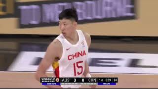 [高光] 2023世預賽 中國VS澳洲  周琦16分17板