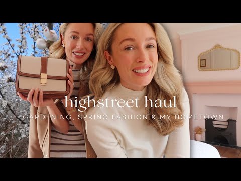 LUXURY NEW BAG UNBOXING, 🤍 HIGHSTREET HAUL & EASTER WITH THE FAMILY 🐣