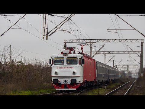[4K] Siemens 322 & IR 1752 Suceava Nord -București Nord (09.11.2024)