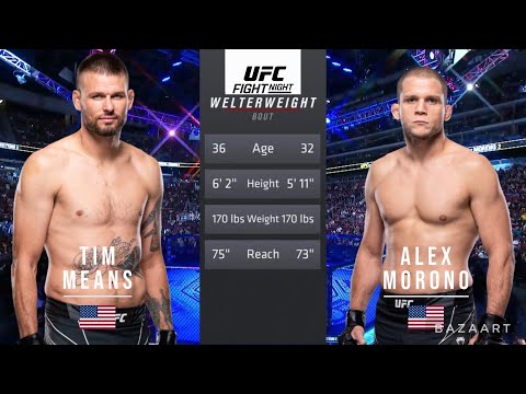 Tim Means vs Alex Morono full fight