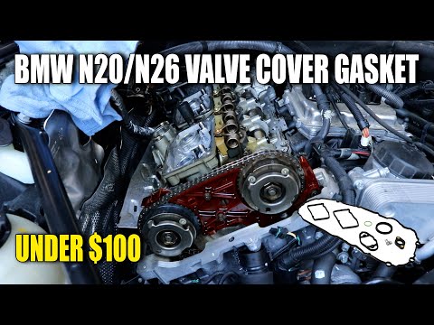 2010-2017 BMW 4 Cylinder Turbo (N20/N26) Valve Cover Gasket Replacement (Fast Method) - F10 528i