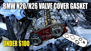 2010-2017 BMW 4 Cylinder Turbo (N20/N26) Valve Cover Gasket Replacement (Fast Method) - F10 528i