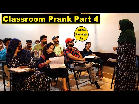 Class Room Student Prank | Part 4 | Pranks In Pakistan | Humanitarians