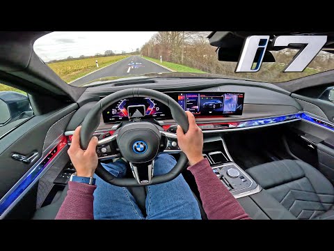 2023 BMW 7 Series i7 xDrive60 POV Test Drive w/ LAUNCH CONTROL 0-100!