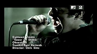 Eighteen Visions - Tower Of Snakes [Official Video]