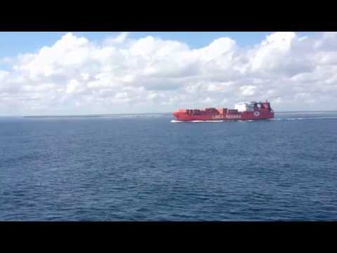 LINEA MESSINA INCROCIO JOLLY DIAMANTE JOLLY PERLA IN TANZANIA A DAR ES SALAAM