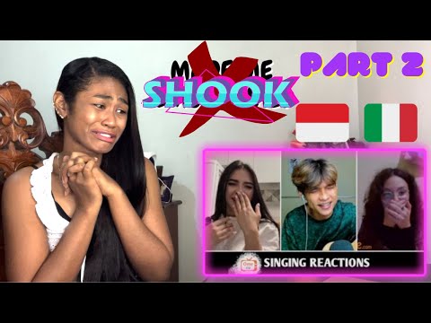 Randy Dongseu - Penyanyi dari Italy ini gak nyangka aku bisa nyanyi lagu Italian (Part 2) | Reaction