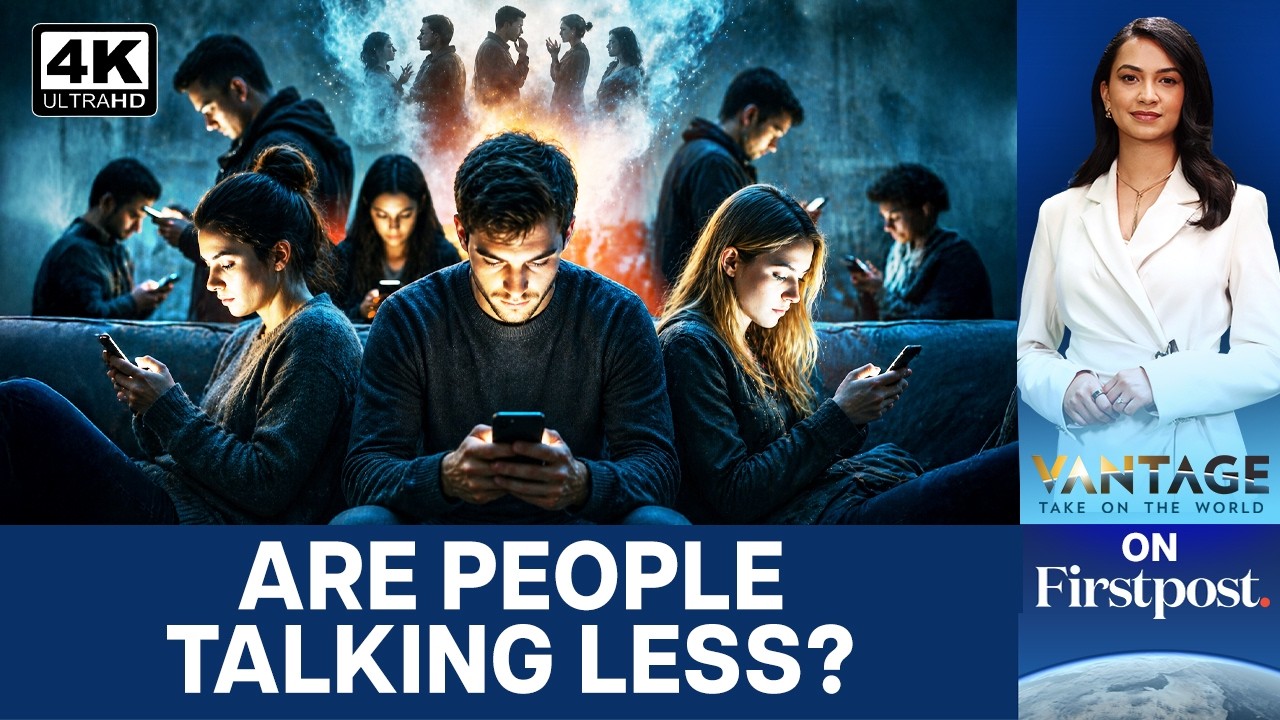 People Are Speaking Fewer Words Daily. Here's Why | Vantage on Firstpost | N18G | 4K