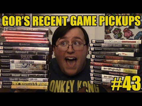 Gor's Recent Game Pickups #43 - 8/7/18 "HUGE PS2 Haul w/ Some Amazing & Rare Games!"
