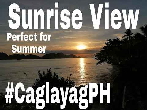 SUNRISE viewing perfect for Summer! 🌅🏝️👌 #VlogNiSer