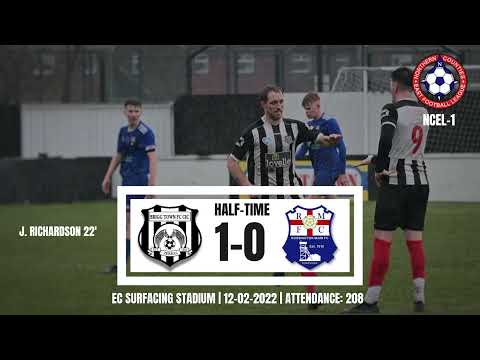 Brigg Town FC vs Rossington Main FC - 12/2/22 #briggtown #ncel #football #lincolshire #zebras #veo