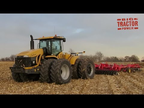 Challenger MT955B 4wd Tractor Tackling Fall Tillage