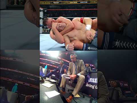 A poetic line from Michael Cole at the end of John Cena's final match 😮‍💨🥹