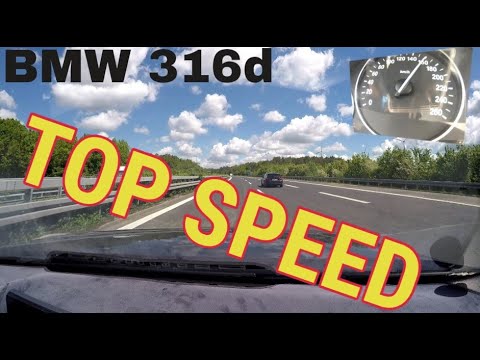 BMW 316d ,116 HP (2016) TOP SPEED,Max.sebesség,padlógáz.Megnéztem #megyeketszazat