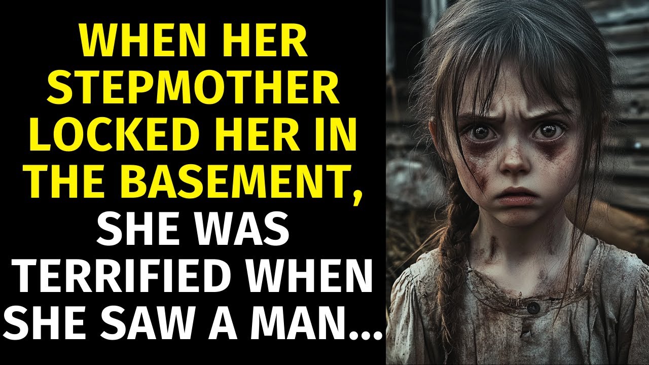 When her stepmother locked her in the basement, she was terrified when she saw a man...