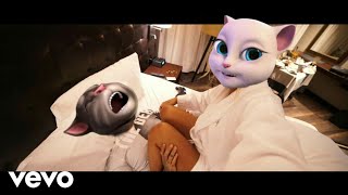 Anuel AA, Karol G - lo de nosotros es un secreto / gato Tom (cover parodia)