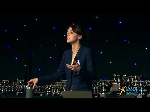 Big Questions Debate Final Round - Nationals 2024