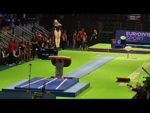 Noélie Ayuso FRA   Vault   Saut   Junior European championships 2024