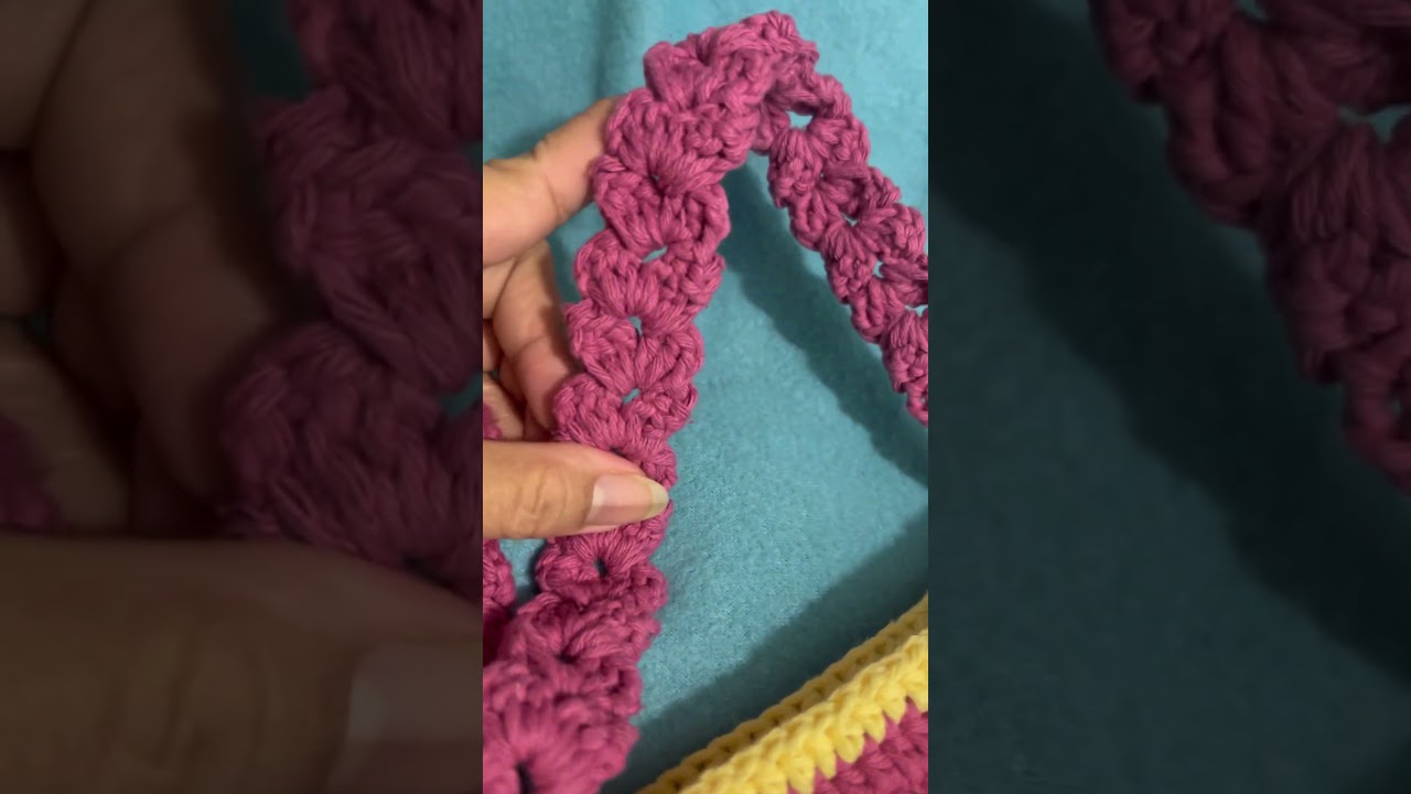 Crochetbag #shorts #trending #shortvideo #shortsfeed #crochet #short #trendingshorts #easybag #reels