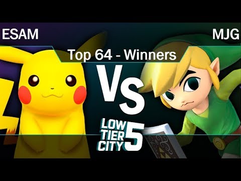LTC 5 - PG | ESAM (Pikachu) vs MJG (Toon Link) Top 64 - Winners - Smash 4