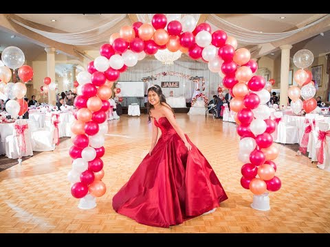 18th Birthday Party Entrance at Qssis Banquet Halls in Scarborough GTA | A Debut Celebration Entry