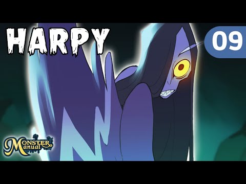 HARPY TERROR OF THE SKIES between Legend and Myth DnD Monster Manual - Ep 09